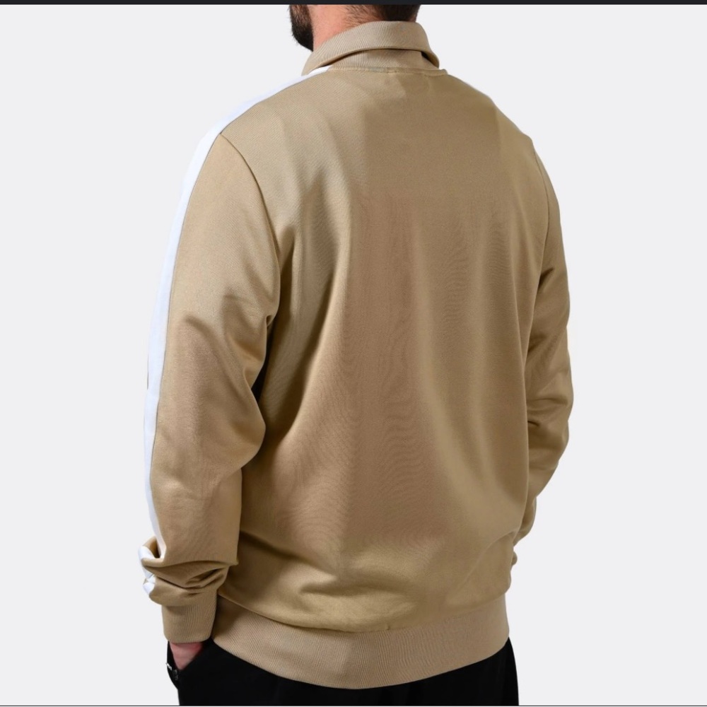 Puma x Maison Kitsuné T7 Track Jacket Small NWT Beige Fox Logo Limited Edition - Picture 11 of 11